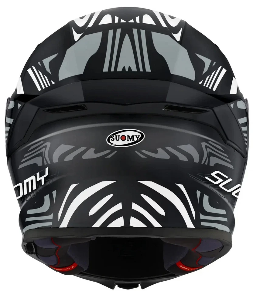 Suomy Stellar 2 Molten Motorcycle Helmet Matte Gray Foto 2 de 2