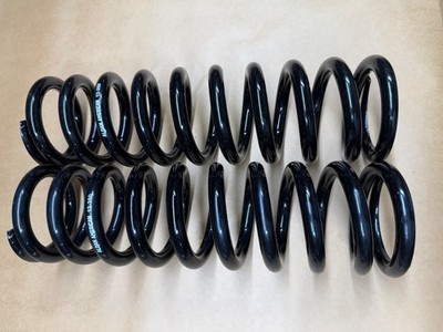 ALDAN AMERICAN COILOVER SPRINGS, 12'' Long, 2.50'' I.D, 350 lbs./in. 12-350BK2