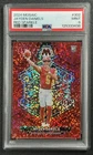 JAYDEN DANIELS PSA 9 2024 PANINI MOSAIC #302 ROOKIE RED SPARKLE SP PRIZM RC 3438