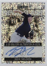 2019 Leaf Flash News Flash Nick Nelson #NF-NN2 Auto v1x