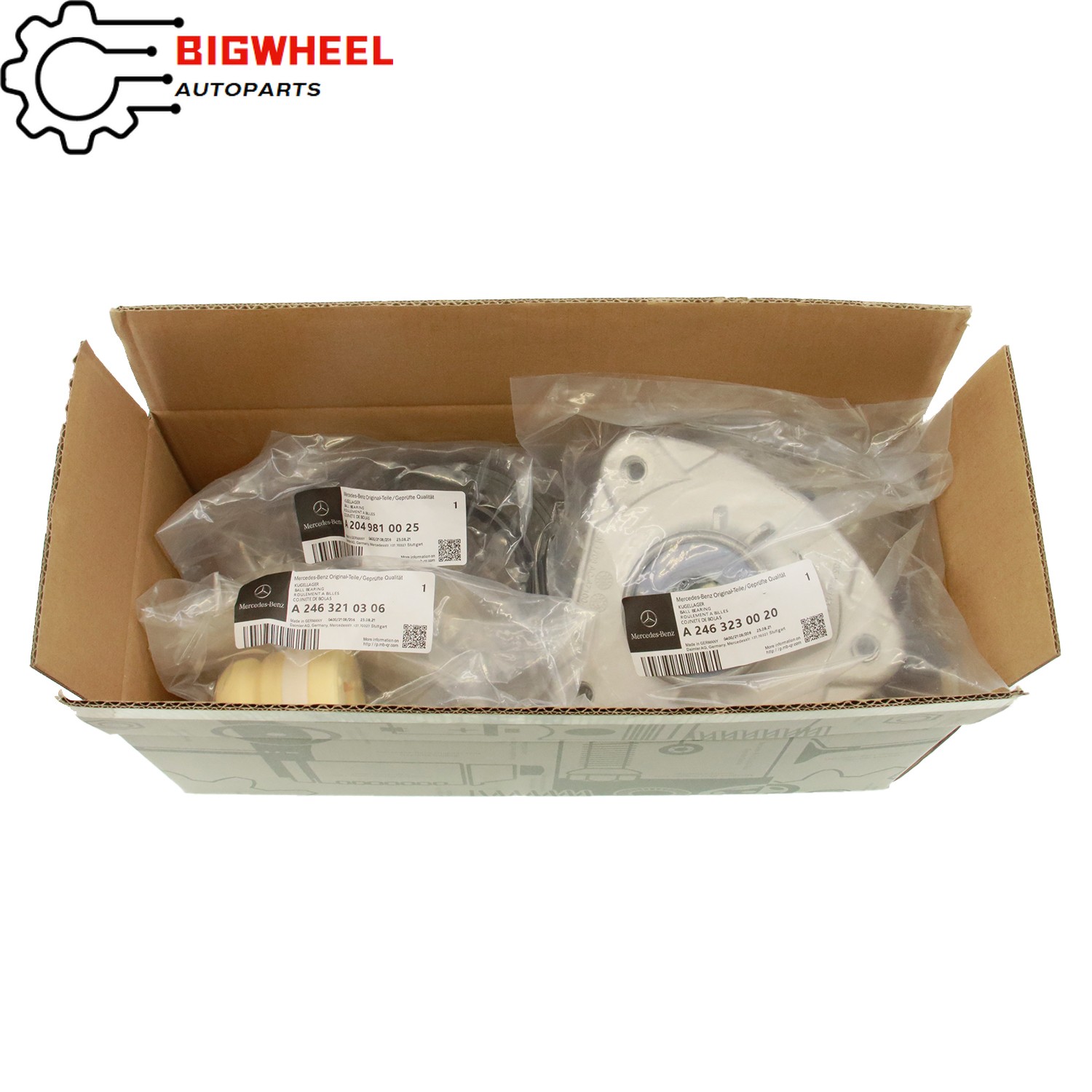 OEM Benz CLA250 GLA250 W246 W176 C117 Set of 6pc Suspension Strut Mount Bearing