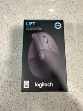Logitech Lift Vertical Ergonomic Mouse Wireless Bluetooth Logi Bolt USB Graphite