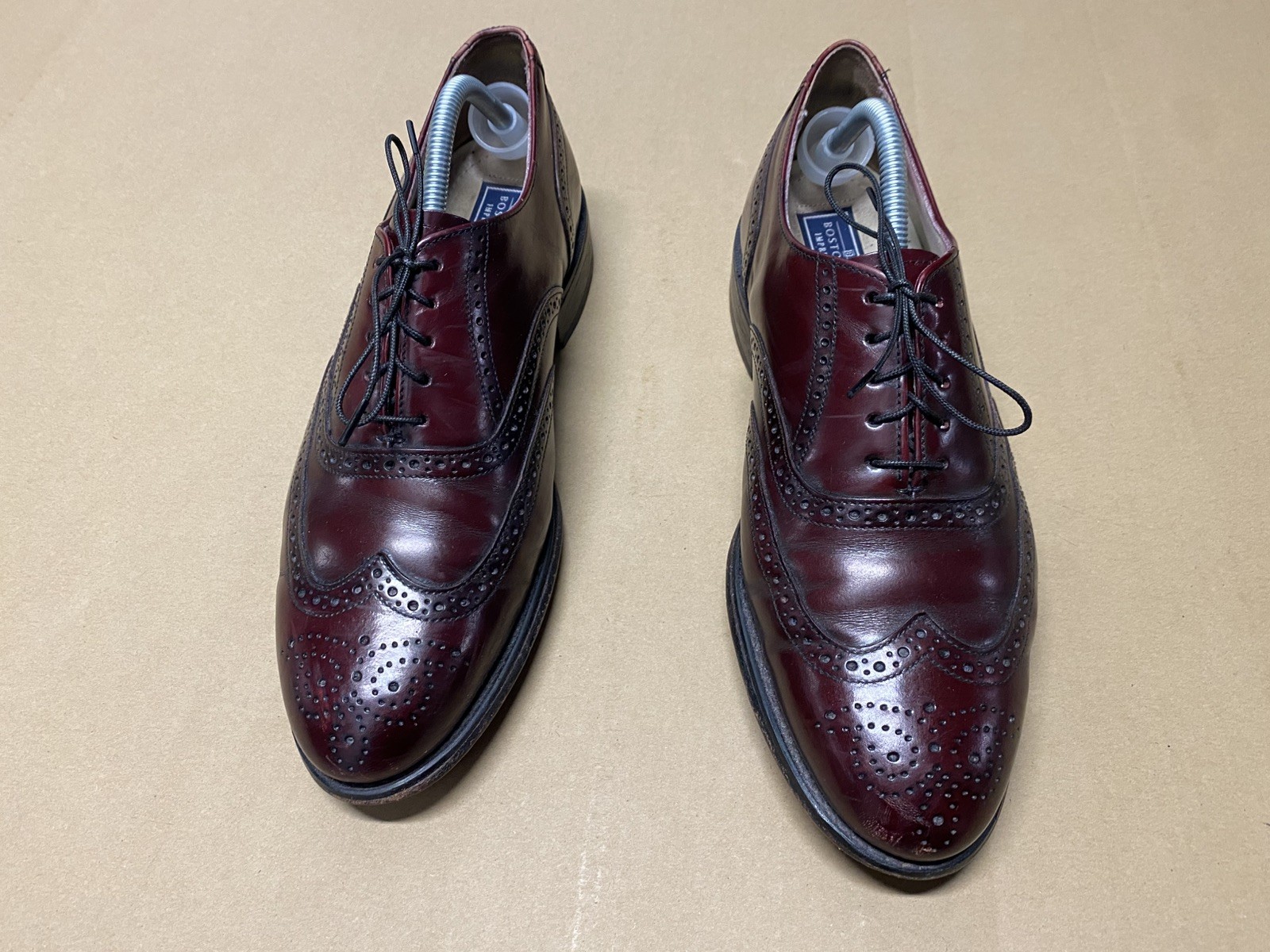 Bostonian Impression Shell Cordovan Burgundy Size… - image 1