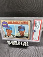 1968 Topps #177 Nolan Ryan Rookie Card New York Mets PSA 6 EX-MT. rookie card picture