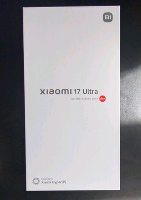 XIAOMI 17 Ultra, Smartphone 16+512GB, schwarz, 200MP Leica Kamera, GLOBAL VERSION