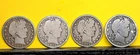 1914 P ~ Barber Half Dollars ~ (4) COIN LOT ~ LOWEST MINTAGE OF SERIES
