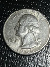 1960  25C Washington Quarter 90% Silver Type B Rev