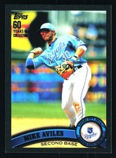 Mike Aviles Kansas City Royals 2011 Topps Black #244 SN /60