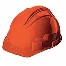 Jackson Safety 20395 Hard Hat, Charger*, Polyethylene, 4 Point Ratchet, Type 1,