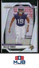 2024 Panini Prizm Dallas Turner Silver Rookie #324