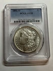 1892-O Morgan Silver Dollar PCGS AU55 Better Date Nice Luster