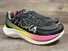 Hoka One One Mach X Black Rainbow Running Shoes Womens Size 8 B