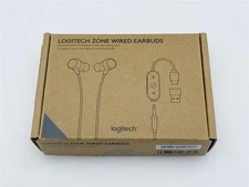 Logitech Zone Wired Studio Earbuds Headphones 981-001012