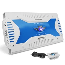 Pyle 6 Channel 2000 Watt Waterproof Marine Bridgeable Mosfet Amplifier