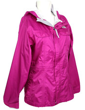 The North Face Hyvent Hooded Fuchsia Windbreaker Girl's XL 18-20 