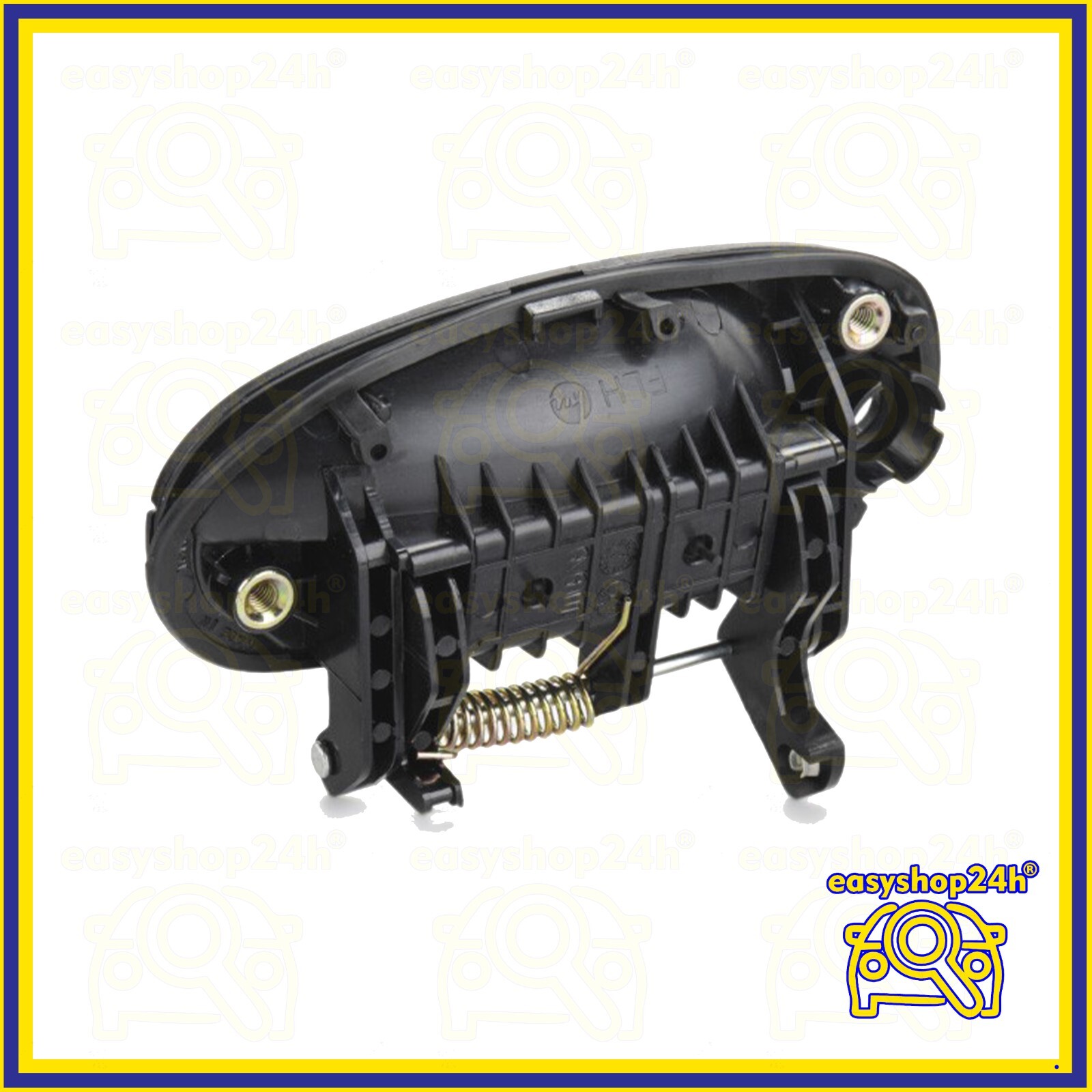 AFTERMARKET - Maniglia Esterna Anteriore Sinistra per Daewoo Kalos Chev Aveo Apri Porta Nera - Miniatura 4