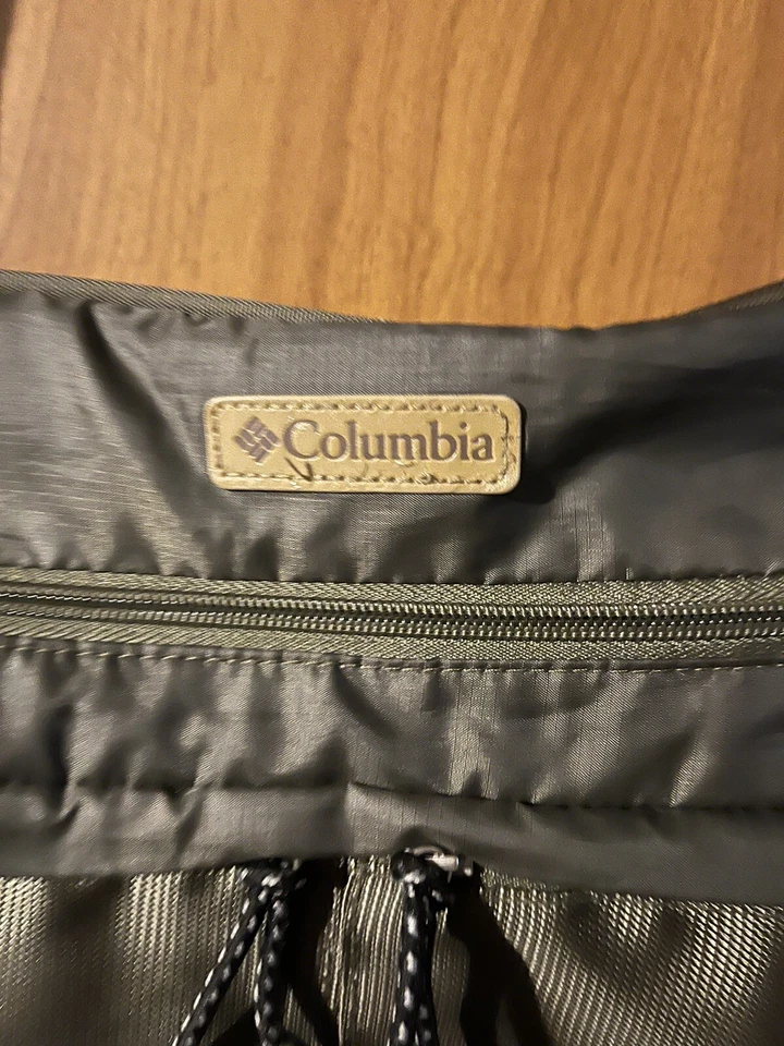 Bolsa de mensajero/pañales Columbia Expedition Ridge verde ¡¡Excelente!!! Foto 2 de 4