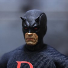 1 12 Custom Marvel Universe Matt Murdock Daredevil Shadowland Mezco Head Sculpt