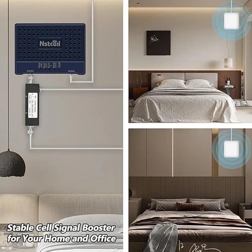 Cell Phone Booster for Home & Muti-Room, Up to 7000Sq. Ft, for Rural Areas, 2 In - 第 4/7 張圖片