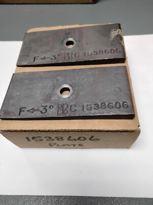 Mopar NOS Rear Spring Angle Plates 54 Dodge 6Cyl.,53-54 Dodge 8Cyl. D52,D53,Sub.