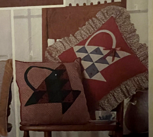 Almohadas de retazos simplicidad de colección patrón de costura decoración del hogar volantes 1983 nuevas de stock - Imagen 2 de 6