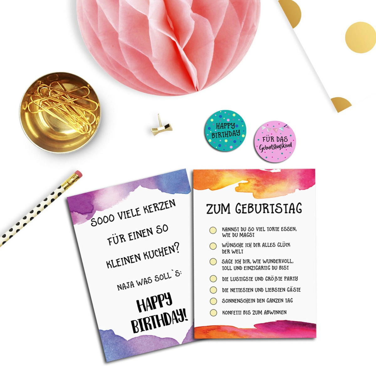 Postkarte Mit Inspirierenden Sprüchen: Nimm Dir, Was Du Brauchst – Erf
