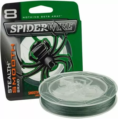 Spiderwire Stealth Smooth Braid Fishing Line - Green - 125 YD