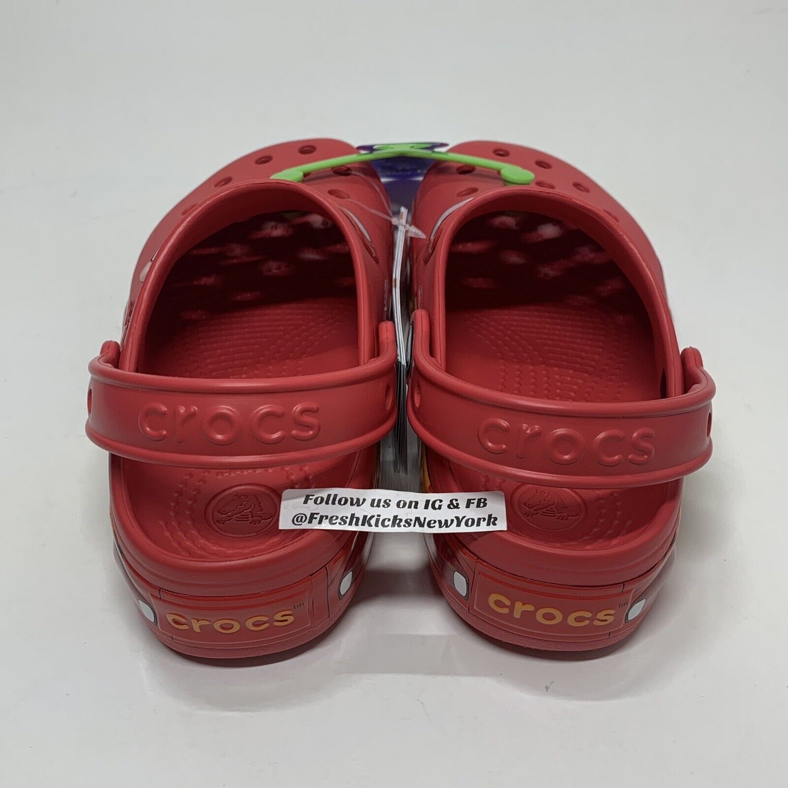 Crocs Classic Clog Lightning McQueen (Kids) Kids' - 209381-610 - GB