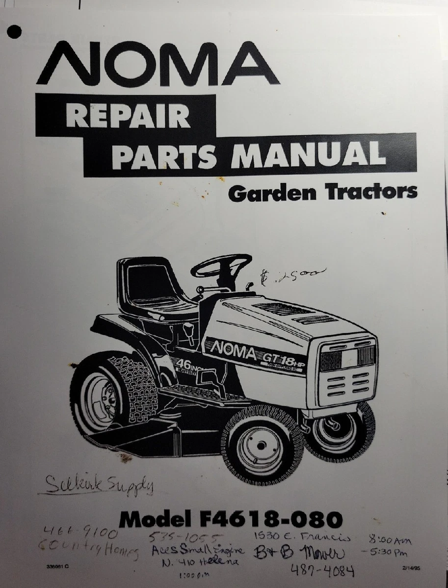Noma Garden Tractor Manual Fasci Garden