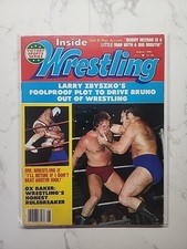 1990 August INSIDE WRESTLING Larry Zbyszko Ox Breaker Rulebreaker (CP220)