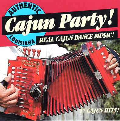 The Cajun Playboys:  Cajun Dance Party!.. (Mardi Gras Cd 1992)  17 Tracks