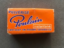 Vintage : échantillon de chocolat Poulain - années 50