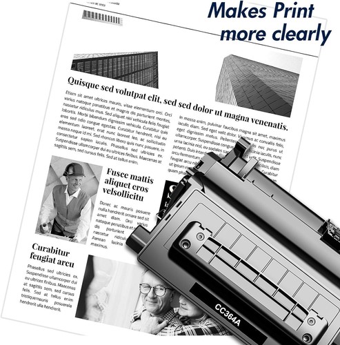 Cartucho de tóner negro compatible con HP 64A CC364A LaserJet P4014 P4015n P4515n - Imagen 5 de 6