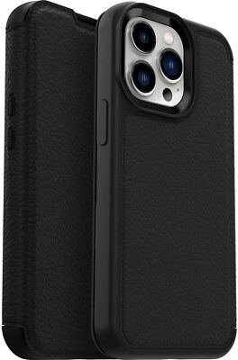 OtterBox STRADA SERIES Folio Case for Apple iPhone 13 Pro - Shadow (Black)