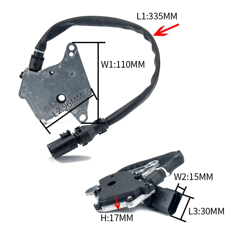 Interruptor multifunción de seguridad neutro para VW Audi A4 A6 A8 S4 Passat 2000-2006 Foto 4 de 4