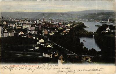 #ad CPA AK Koblenz v. Rittersturz gesehen GERMANY 903706 EUR 6.99