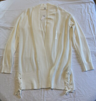 Gap White Open Front Cardigan Gap Womens Open Front Long Sleeve