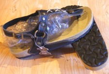 PAIRE DE SANDALE TONG NU PIED SEMELLE CUIR marron pointure 36 FILLE NEUF
