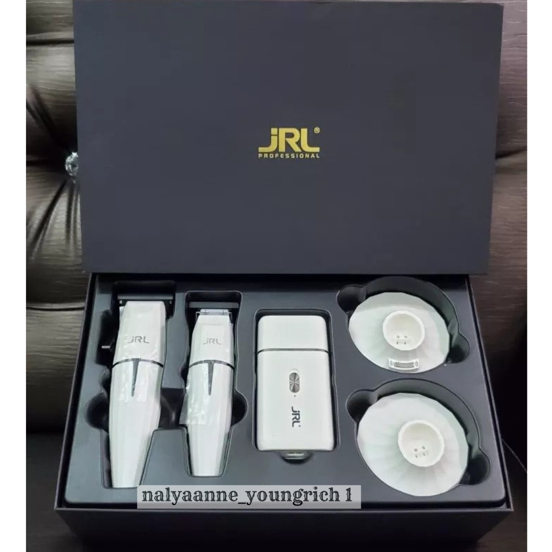 JRL Ghost 2 Combo Edition FF2020 Collection Onyx Hair Clipper, Trimmer, Shaver