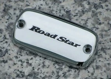 1999-2014 Yamaha Road Star 1600 1700 CHROME FRONT BRAKE FLUID RESERVOIR CAP