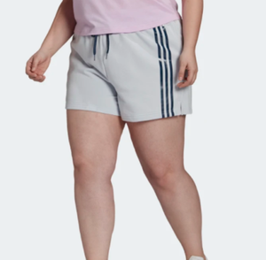 adidas blue shorts women