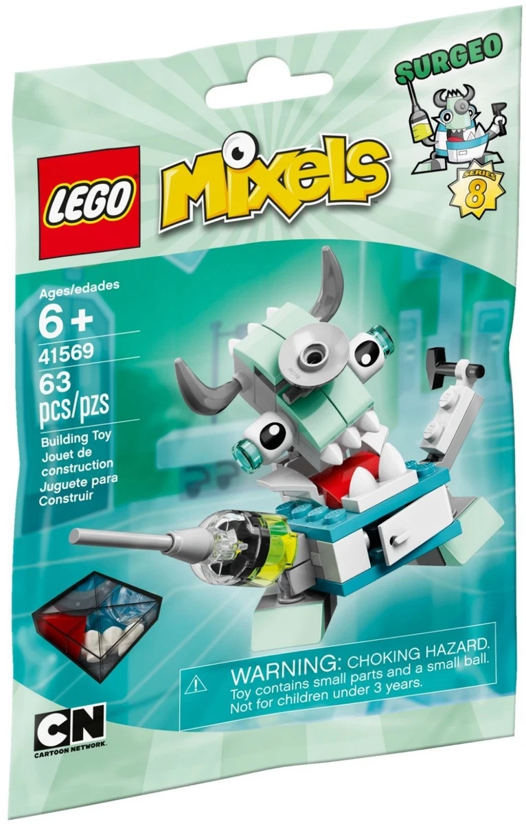 BN Lego Mixels 41570 Skrubz Dentist surgeon brick built character