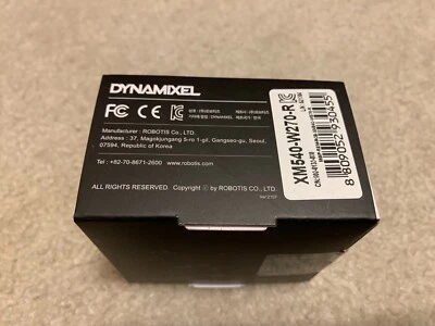 ROBOTIS DYNAMIXEL XM540-W270-R, robotic smart motor, fully integrated DC servo