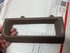 1992-1996 Ford Truck Bronco AC climate control bezel dash trim Mocha Tan 92-96