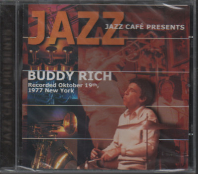 CD - JAZZ CAFE PRESENTS - BUDDY RICH / NEW YORK 1977   '' NEU in OVP  #F46#