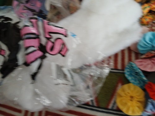 LGE Yo-Yo Craft Lot Fabric-Circles-Wreath/Forms-Picks-Wires-Cotton-Ties-Yo-Yos - Picture 13 of 24