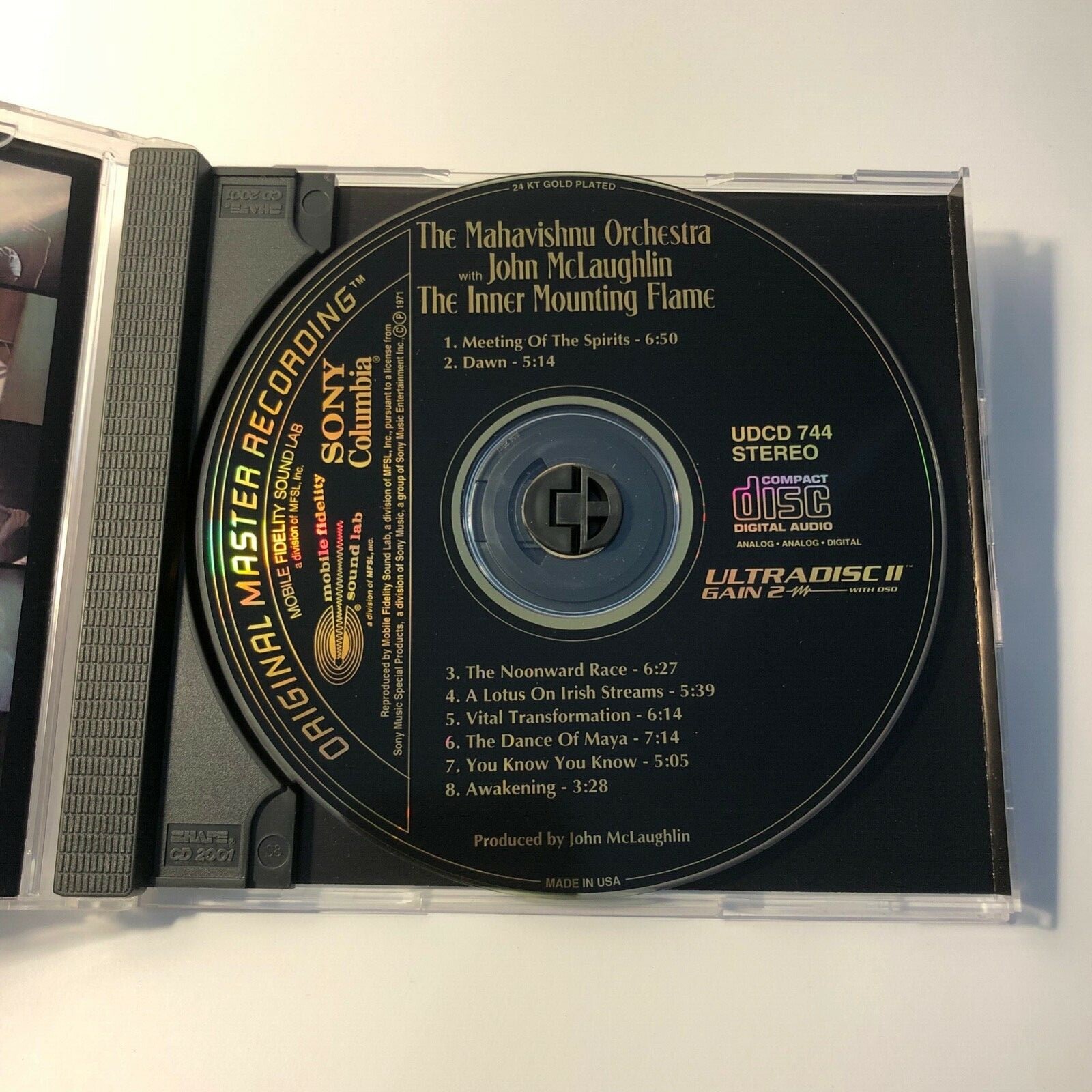 The Inner Mounting Flame by Mahavishnu Orchestra - 24k Gold CD ...