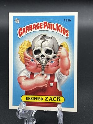 1986 Topps Garbage Pail Kid Unzipped Zack R27004 | eBay
