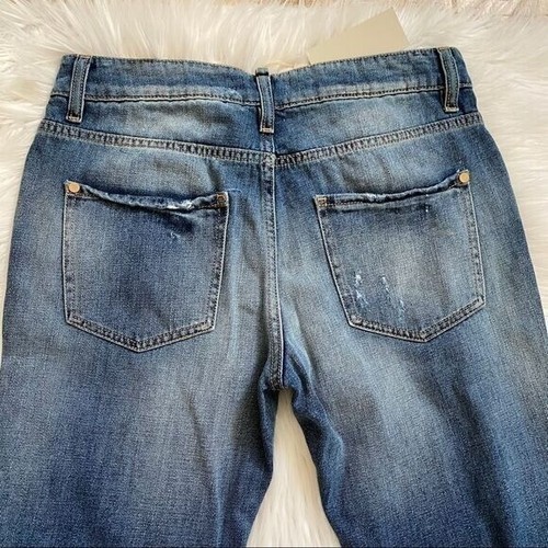 NEU Amen Italy Boyfriend Distress Crop Jeans 8 - Bild 9 von 13