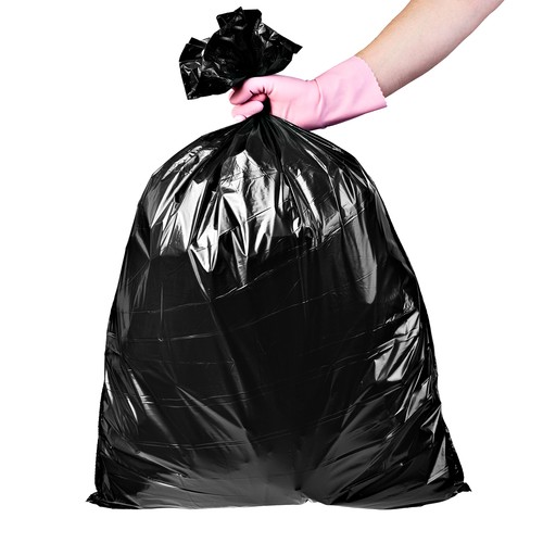 60X90CM STRONG BLACK HEAVY DUTY BIN LINERS BAGS RUBBISH WASTE REFUSE SACKS 90L - Picture 9 of 12